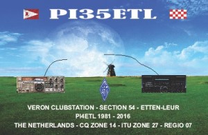 QSL kaart PI35ETL