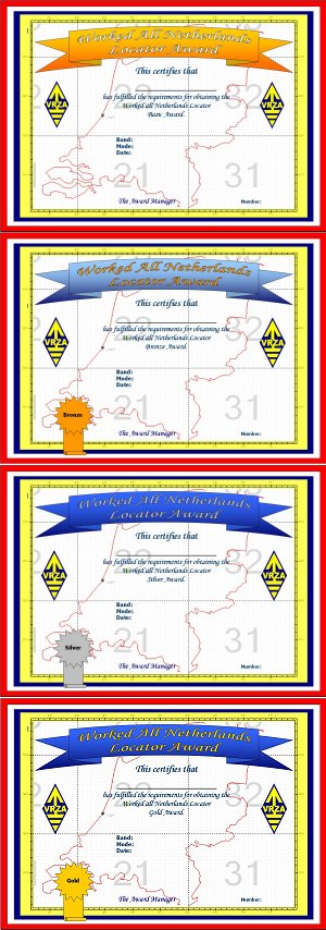 [Worked All Netherlands Award]